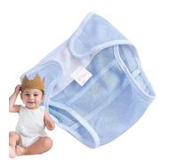 Pruojhw Couches lavables en tissu pour bébés, réutilisables avec sur-couche en maille légère et respirante - Culottes pratiques pour le jour et la nuit, la crèche et les voyages