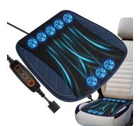 Pruojhw Couvre-siège ventilé, Coussin de Refroidissement du siège d'auto | de Refroidisseur de siège d'auto avec Ventilateur,Coussin de Chaise ventilée et Respirante, 3 Accessoires Automobiles de