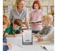 Pruojhw de Démonstration Modèle Éducatif | Planche de Démonstration des Probabilités,Outil d'Enseignement avec Courbe de Gauss pour Laboratoire Inspirant la Curiosité,Matériels Expérimentaux pour