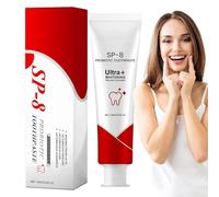 Pruojhw Dentifrice probiotique blanchissant probiotique 120 g Dents détachant | Rafraîchit la mauvaise , dentifrice bien-être doux pour des gencives saines