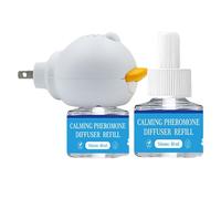 Pruojhw Diffuseur Apaisant pour Chien | Produits Relaxants pour Chiot pour Le Bien-être | Diffuseur De Phéromones Relaxantes À Large Couverture pour Chiens De Toutes Tailles, Soin Contre