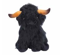 Pruojhw Doudou en peluche - Compagnon de sommeil doux - Figurine de vache - Pour les amis des animaux, les filles, les amis, les adolescents, le canapé, le lit, la caravane, la voiture