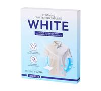 Pruojhw Feuilles de lavage | contre le jaunissement et le grisonnement | Feuilles de lavage pratiques pour le linge | Pour maison, dortoir, hôtel, restaurant, commerce, appartement, hommes