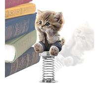 Pruojhw Figurines pour Tableau de Bord - Décoration Pour Console Centrale - Décor en Acrylique 2D Forme Chat pour Camionnette, Bureau et Chevet