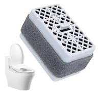 Pruojhw Filtre Désodorisant Pour Toilette,Cube de Filtration Désodorisant au Charbon Activé - Bloc Filtre Toilette au Charbon Actif,pour Salle de Bain Dortoir Hôtel Restaurant Appartement Location