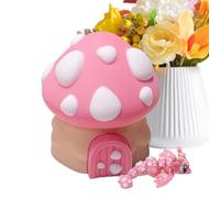 Pruojhw Impression 3D Dragon | Design fantastique & Personnage décoratif mignon, avec dragon champignon dans l'impression 3D Maisonnette | Pour filles, adolescents, adultes, salle de classe, salon