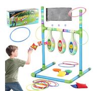 Pruojhw Jeu de sacktoss, Jeu interactif avec éclairage LED, de Sac pour, pour l'intérieur et l'extérieur, Jardin, Parc, Sport, Loisirs, Famille