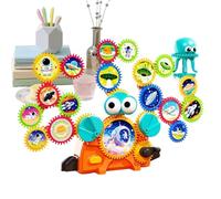 Pruojhw Jouet de Construction avec Engrenages | Jeu Éducatif | Jouets de Construction STEM | pour Garçons et Filles Fête d'anniversaire Maison École Maternelle École Voyage Plage