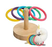 Pruojhw Jouet interactif pour oiseaux - Jouet d'occupation pour calopsittes - Pour perroquet gris du Gabon, calopsitte, perruche, inséparable, perruche