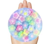 Pruojhw Jouets Anti-Stress Sensoriels,Accessoire en Silicone pour Relaxation Ludique,Jouets Apaisants - pour Maison École Bureau Voyage Étude Détente Adultes