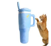 Pruojhw Jouets Couinants pour Chiens, Jouet à Mâcher Peluche Tasse d'eau, Jouet d'exercice de Mastication pour Animaux, pour Races Petites, Moyennes Et Grandes, Mâcheurs Agressifs, Soulagement