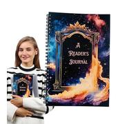 Pruojhw Journal de lecture - Pensée critique et apprentissage littéraire - Journal intime pour amateurs de livres - Pour dortoir, bibliothèque, maison, école, voyage, chambre à coucher, étudiants