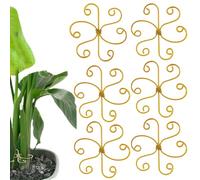 Pruojhw Lot de 6 supports pour d'intérieur - Stabilisateur en métal pour d'intérieur - Pour intérieur et extérieur