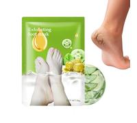 Pruojhw Masque exfoliant pour les pieds - Éclaircissant et adoucissant - Talons fissurés - Masque pour peaux mortes - Pour réparation beauté hydratation femmes hommes maison salon quotidien voyage