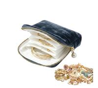 Pruojhw Mini sac à bijoux de voyage | Élégant sac à fermeture éclair, mini étui de voyage à la mode, pour femmes, bagues, boucles d'oreilles, collier, bracelet, voyage, shopping, rendez-vous, vacances