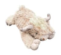 Pruojhw Peluche de vache - Passe au micro-ondes - Doudou doux parfumé - Jouet rafraîchissant en forme de vache Highland - Pour bébé fille et adulte