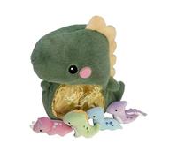 Pruojhw Peluche Dinosaure | Pouf Décoratif Jouet Dinosaure | Décoration Chambre Bébé Coussin Décoration Canapé Lit Voiture Bureau Salon Chambre Accessoire Confort