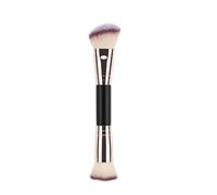 Pruojhw Pinceau de maquillage cosmétique, pinceau à fond de teint | Pinceau de maquillage double face pour cheveux | Pinceau de maquillage poudre de beauté féminin pour liquide, anti-cernes, crème,