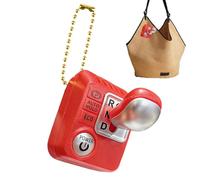 Pruojhw Porte-clés Fidget Automatyczna Ozdabiaczka Do Metalu | Pendentif Fidget pour clés avec Son, pour étudiants, Adultes, Femmes, Hommes, , Voyages, trajets