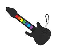 Pruojhw Porte-clés Guitare - Décoration de Poche Arc-en- réaliste, Porte-clés d'instrument de Musique | pour Sac à Dos Porte-Monnaie Sac à Main Voyage fête école Bureau Noël, coloré, Siehe