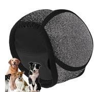Pruojhw Protection pour les oreilles de chien - Housse imperméable pour animaux de compagnie - Cagoule apaisante pour chiens - Pour les activités de plein air lors d'une visite chez le vétérinaire par