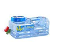 Pruojhw Récipient de stockage d'eau portable Camping avec robinet Réservoir d'eau Porte-distributeur d'eau épais Portable 5,5 L Réservoir d'eau polyvalent pour la maison, la randonnée, le camping
