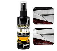 Pruojhw Restaurateur De Garnitures | Aérosol De Revêtement en Caoutchouc 120ml,Restaurateur Automobile,pour Le Détail, l'Entretien, la Réparation et la Restauration de l'Intérieur Auto et du Tableau