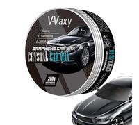Pruojhw Revêtement en céramique de voiture, Revêtement en céramique de voiture solide noir brillant, Nettoyant pour cire de, réparation des rayures de, revêtement