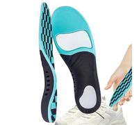 Pruojhw Semelles de chaussures, soutien de la voûte plantaire, semelles orthopédiques,Semelles Confort pour Hommes | intérieures de bottes de travail pour rester debout toute la journée