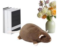 Pruojhw Souris en Peluche comme Douillette - Animal Doux et Mignon à câliner et à Aimer - Peluche réaliste comme décoration de Table - pour Salon, Chambre à Coucher, Table, Chambre d'enfant