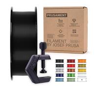 Prusament Filament PETG noir de jais 1,75 mm pour imprimante 3D, bobine de 1 kg, précision ± 0,02 mm
