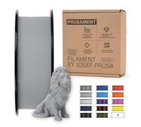 Prusament Filament PLA gravité gris 1 kg, 1,75 mm, bobine de 1 kg, tolérance de diamètre +/- 0,02 mm