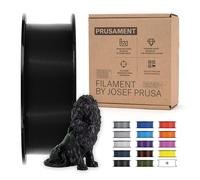 Prusament PLA Jet Black 1kg Spool (2.2 lbs), Filament 1.75mm, Diameter Tolerance +/- 0.02mm