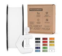 Prusament Prusa PETG Signal Filament blanc 1,75 mm Bobine de 1 kg Tolérance de diamètre +/- 0,02 mm