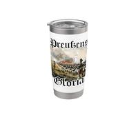 Prusse T | Bataille de Hohenfriedberg | Infanterie Gobelet isotherme en acier inoxydable double paroi