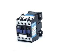 PRXFRWOW Contacteur magnétique de Moteur triphasé 12A 3P 3 pôles 1NO AC 24V 110V 220 Volts 380V Bobine CJX2-1210 Montage sur Rail DIN 35 mm(Ac24v)