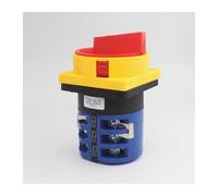 PRXFRWOW Sélecteur de Transfert Avant et arrière for Moteur LW26-32GS 5,5 N/3 690 V, Interrupteur à Came à Cadenas triphasé 32 A, Marche/arrêt