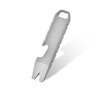 Pry Bar EDC, Porte-clés Barre Levier avec Ouvre-bouteille/Fonction de Coupe Rapide pour le Camping en Plein Air