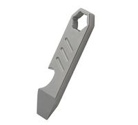 Pry Bar EDC, Porte-clés Barre Levier en Titane TC4 avec Ouvre-bouteille/Fonction de Coupe Rapide/Outil Visser pour le Camping en Plein Air