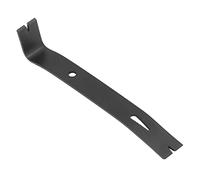 Pry Bar Nail Puller | Carbon Steel Wrecking Bar for Woodworking/Home Repair/Demolition | Sturdy Hand Tool with Wide Flat Claw | Black