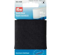 Prym 0,9 m 60 mm taille élastique, noir