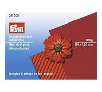 Prym Épingles Droites en Acier Doux 115 Couleur Argent 1,20 x 50 mm boîte de 500 g x1 piquer, 1,20 x 50mm, Fer, Silver, 50 x 1,2mm