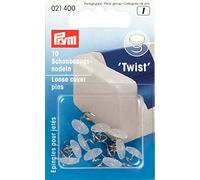 Prym 021400 Épingles pour jetés « Twist », 10 pièces, Argent