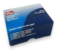 Prym 024164 Épingles à piquer, 0,60 x 34mm, argenté, 500g, boîte en Carton