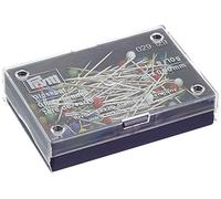 Prym 029129 Épingles tête de Verre, 0,60 x 30mm, Multicolore, 10g