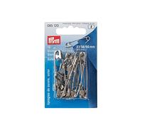 Prym 085121 Épingles de sûreté, 27/38/50mm, Assorties, Noir, 18 pièces