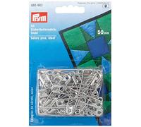 Prym 085463 Épingles de sûreté, 50mm, argenté, 50 pièces
