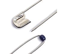 Prym 089182 Épingles de sûreté à boule, No. 1, 34mm, argenté