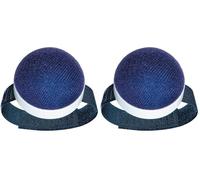 Prym 1 611341 Bracelet pelote épingles avec ruban auto-agrippant, bleu, plastique, Purple, On Size (Lot de 2)