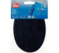 Prym 1 Marine 929335 Renforts Imitation Daim, thermocollant, 9 x 13,5cm, Bleu